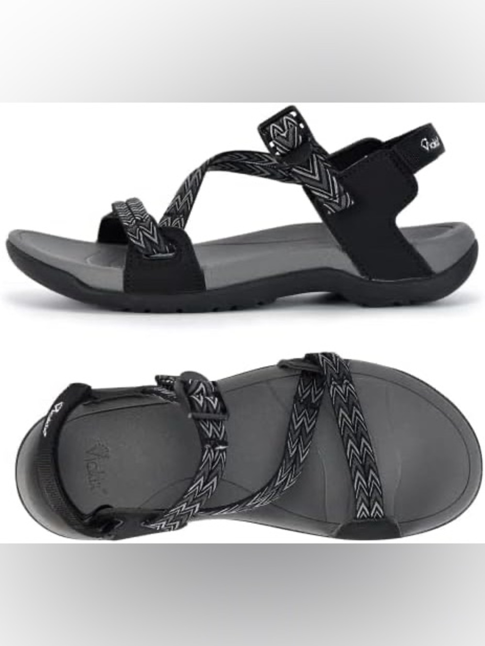 Women's Gray Outdoor Viakix Sloane  Sandals